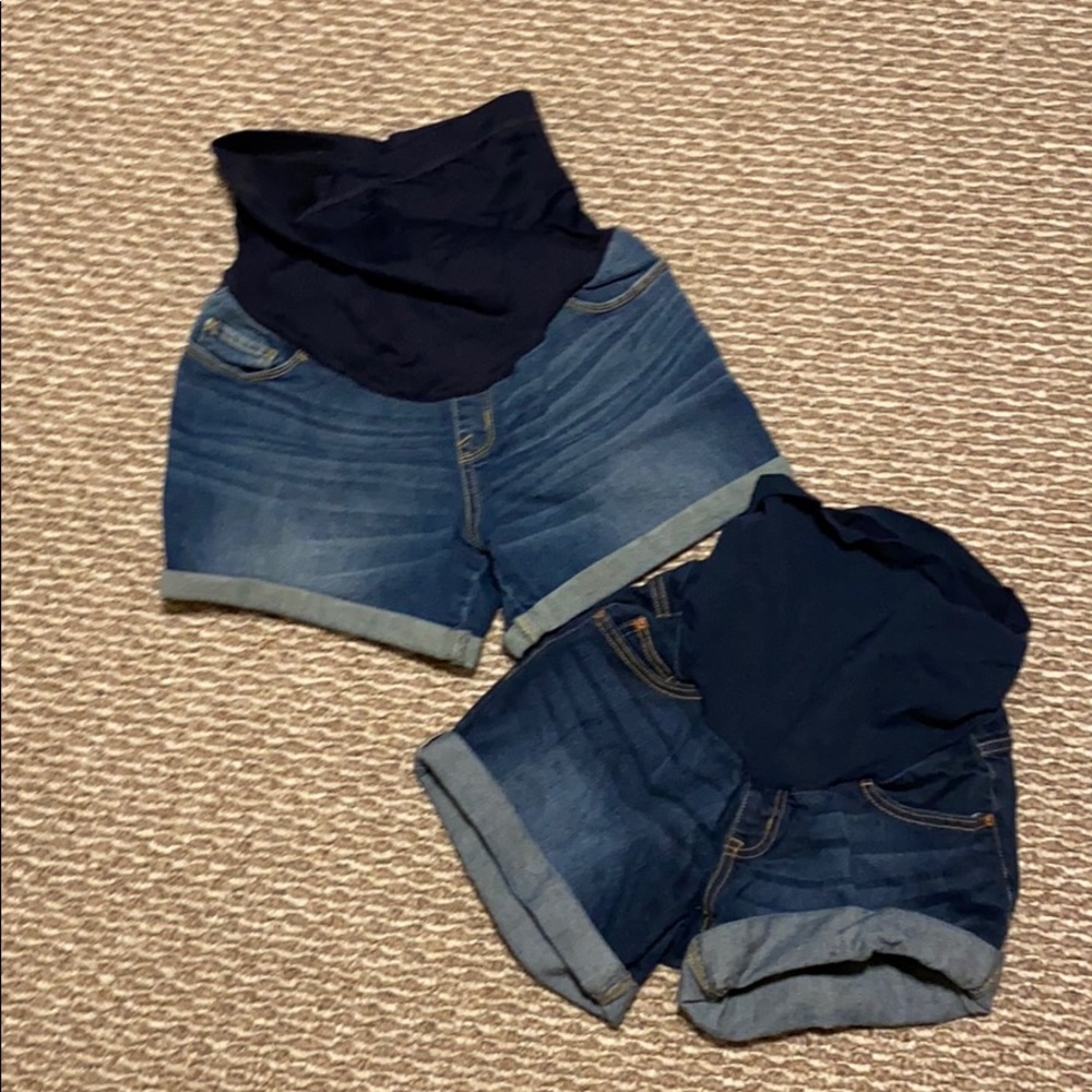 Maternity shorts sz xs/s
